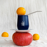 Calebasse isotherme bleu saphir & sa bombilla