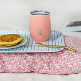 Calebasse isotherme rose pastel & sa bombilla