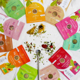 Coffret découverte de 11 infusions (10g) de maté gourmand 100% BIO