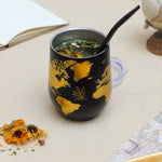 calebasse mundo - tasse à maté isotherme carte du monde