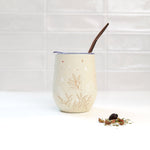 calebasse isotherme - tasse à maté 35 cl aux motifs astro