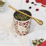 calebasse isotherme léopard en acier inoxydable format voyage à emmener partout avec vous opercule refermable - format 25 cl