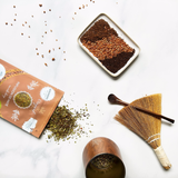 mélange yerba maté vert BIO au café d'orge - alternative saine au café