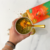 Boisson de Noël maté et épices chaï - Infusion chaleureuse et bio pour l'hiver