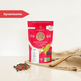 Sachet de maté bio aux fruits rouges fraise framboise myrtille Original Mate - Infusion 70g