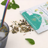 Recette de Tereré ou maté glacé à la menthe avec glaçons - Boisson d'été saine