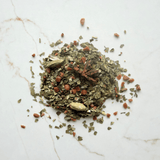 Mélange pour maté latte bio avec épices chaï - Texture fine pour boisson onctueuse