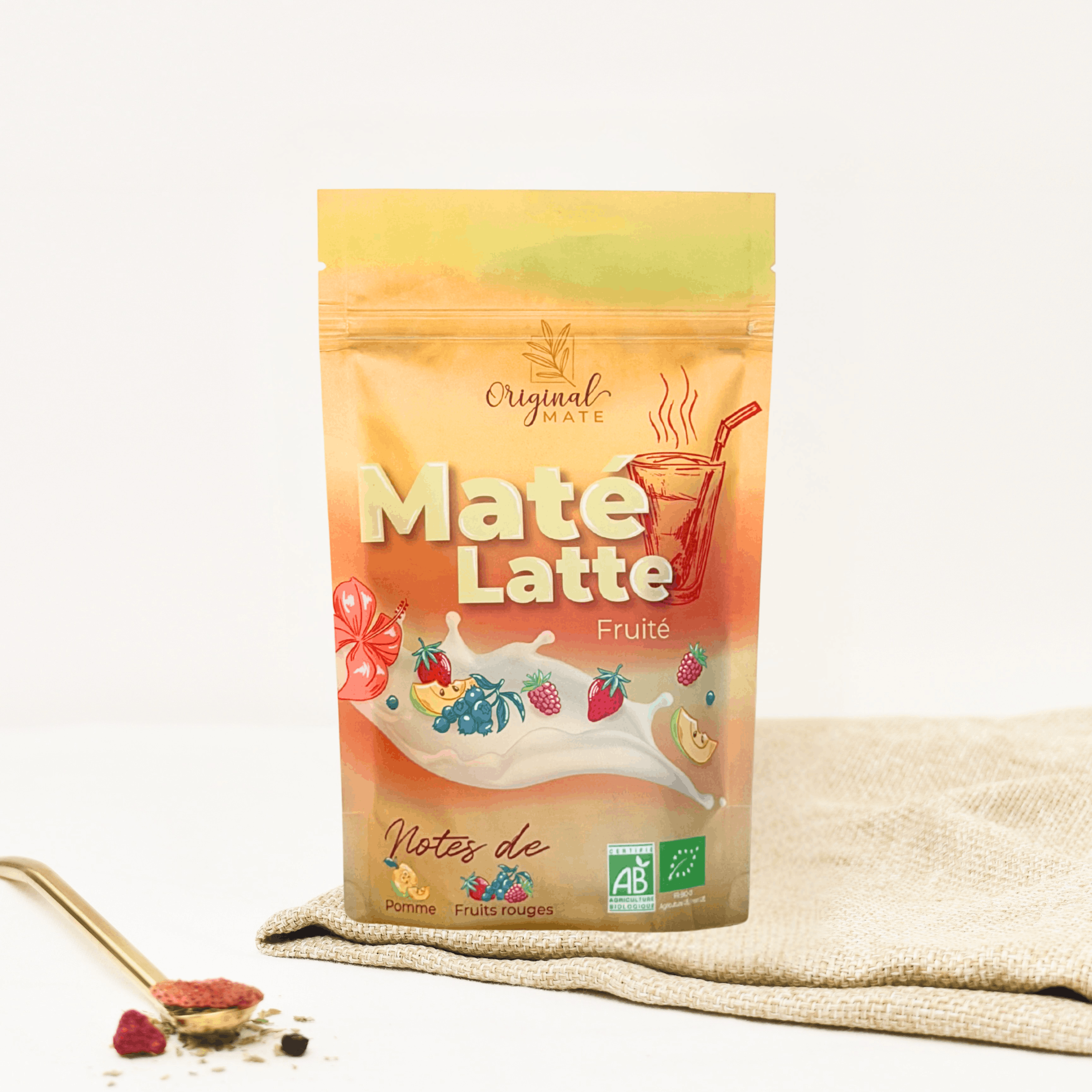Sachet Maté Latte Fruité Original Mate - Boisson onctueuse et saine