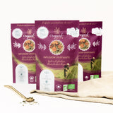 Sachet de maté bio vivifiante au gingembre et citronnelle Original Mate - Infusion vitalité offre 2+1