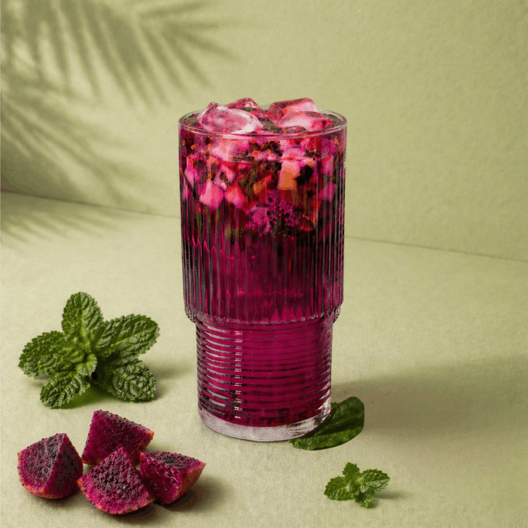Infusion menthe, fruit du dragon - 50g