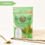 Maté vert bio riche en antioxydants - Alternative naturelle au café pour l'énergie et la concentration 