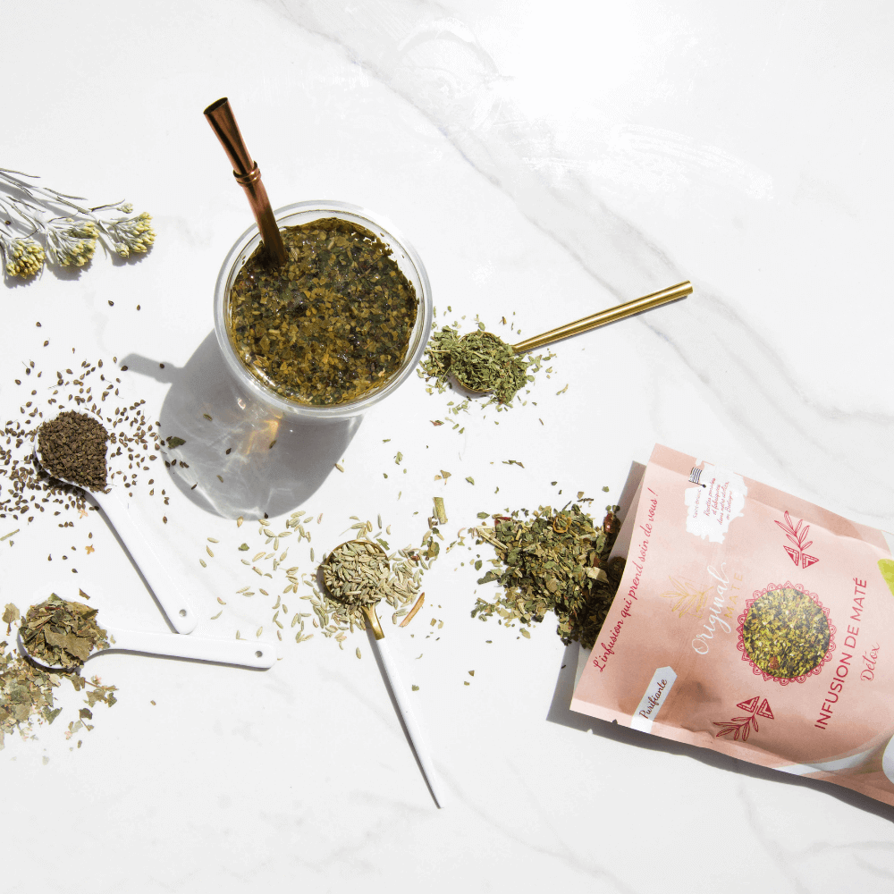 Sachet de maté BIO détox Original Mate - infusion 70g - infusion bien être