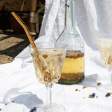 Maté glacé à la pêche fait maison - Boisson rafraîchissante bio sans sucres ajoutés