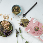 Sachet de maté BIO lavande, ,mauve, rose Original Mate - infusion 70g - infusion bien être