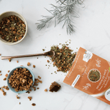 Moment douceur avec une infusion de maté pomme caramel - Boisson chaude réconfortante